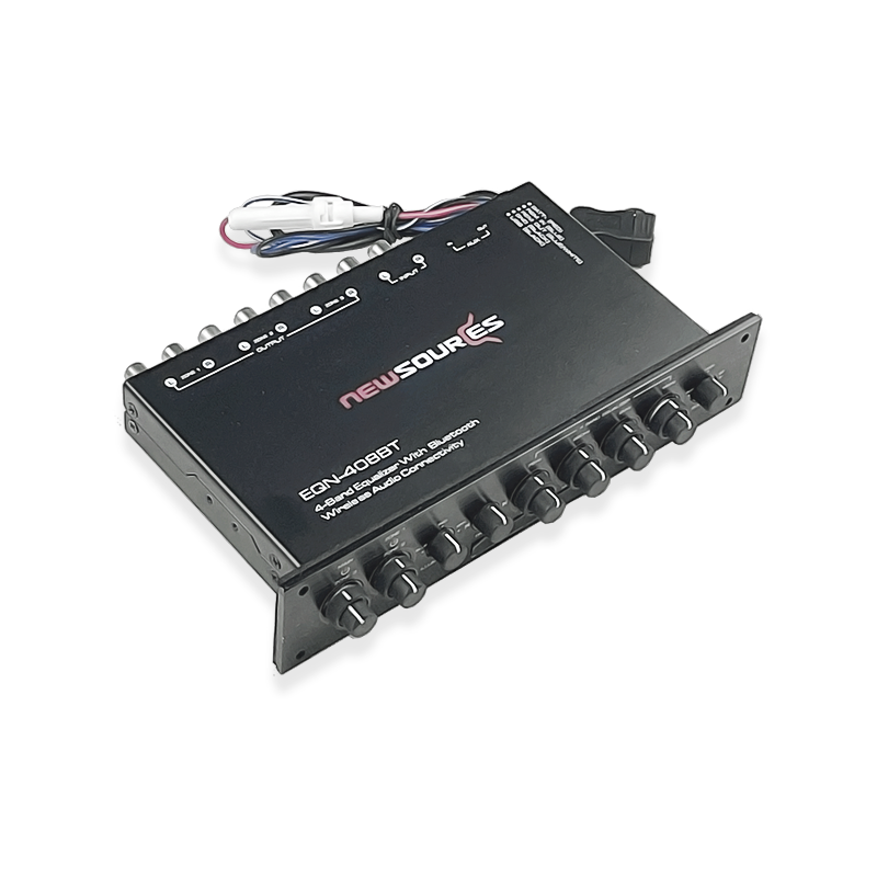 Égaliseur paramétrique 4 bandes avec récepteur Bluetooth